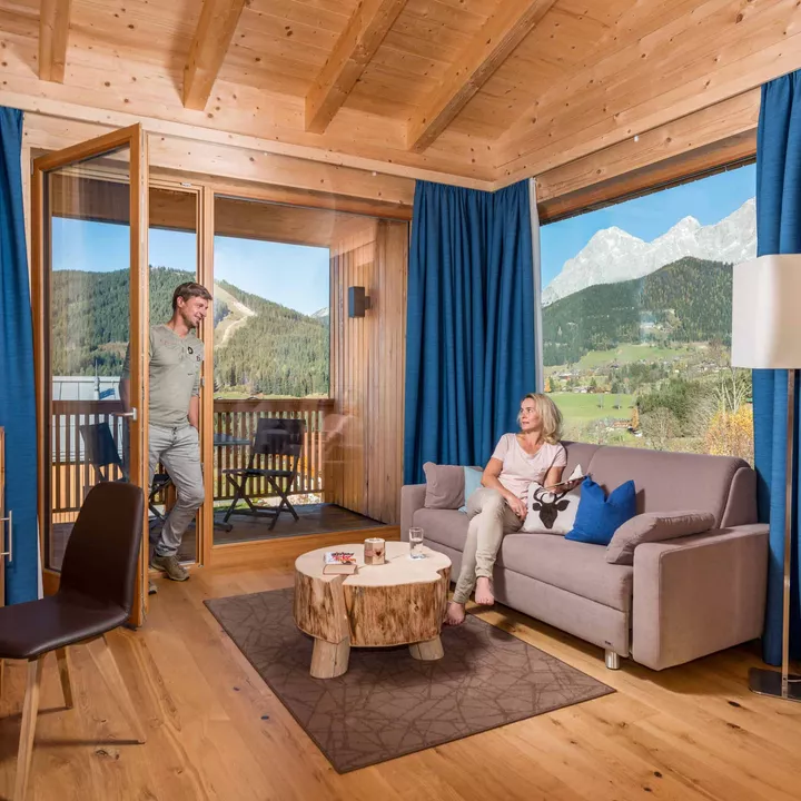 Zimmer oder Appartement der Rittis Alpin Chalets