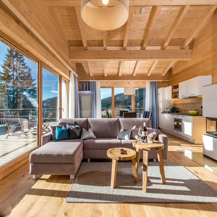 Rittis Alpin Chalets und Umgebung