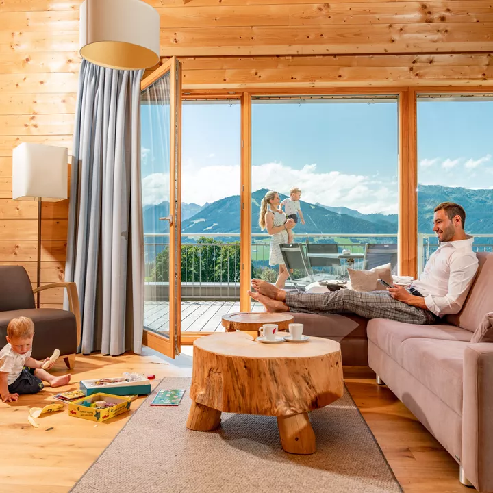 Zimmer oder Appartement der Rittis Alpin Chalets